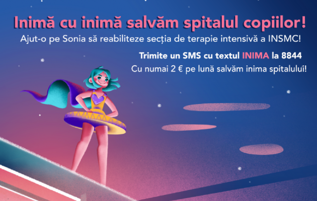 Inimă cu inimă salvăm INSMC!, sursa foto: Facebook - revistamargot.ro