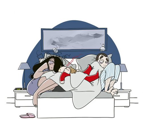 Ilustrații oneste despre cum e să fii mamă - RevistaMargot.ro
