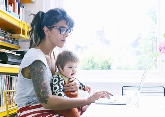 Cu bebe la serviciu? - RevistaMargot.ro