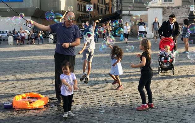 Activități gratuite pentru copii în Roma