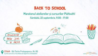PlaYouth is Back to School, pe 22 septembrie - RevistaMargot.ro