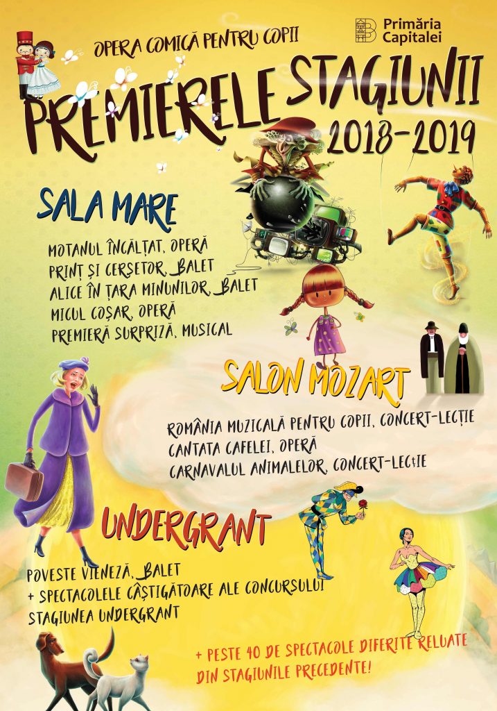 Cele mai îndrăgite spectacole ale OCC, în cadrul stagiunii culturale la Grand Cinema & More din Băneasa - RevistaMargot.ro