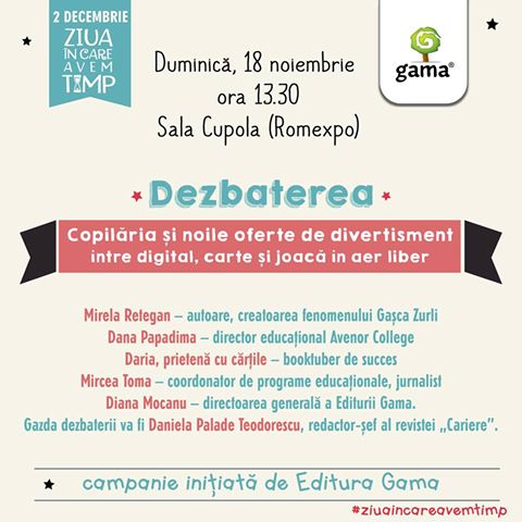 Campanie de promovare a lecturii la Gaudeamus: „Ziua în care avem timp”, o zi fără ecrane - RevistaMargot.ro