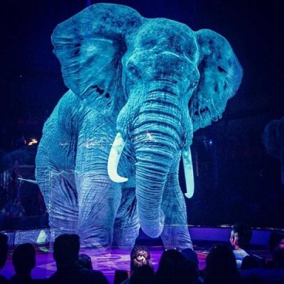 Animalele de la circ inlocuite de holograme