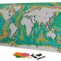 Noua Hartă a Lumii LEGO Art
